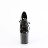 CRAZE-860 Plateau Pumps Schwarz von Pleaser – Ansicht 2