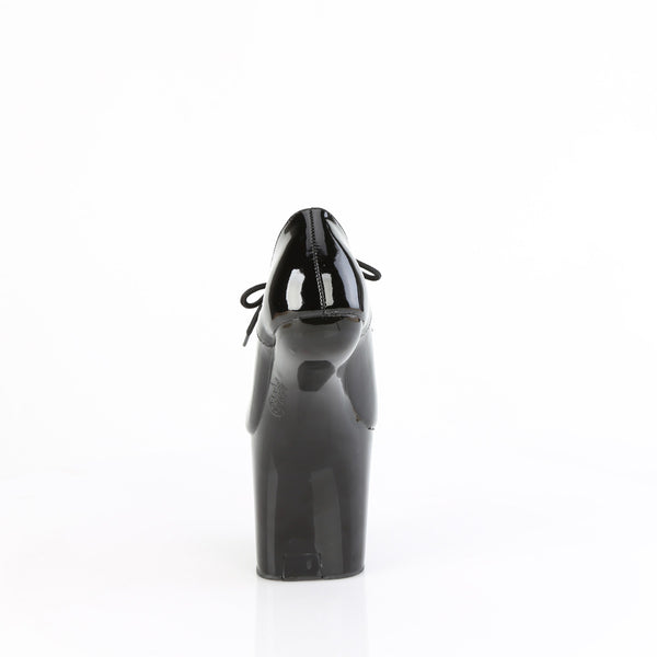 CRAZE-860 Plateau Pumps Schwarz von Pleaser – Ansicht 4
