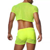 Crop tops Schuhe Transparent Neon von TOF Paris – Ansicht 6