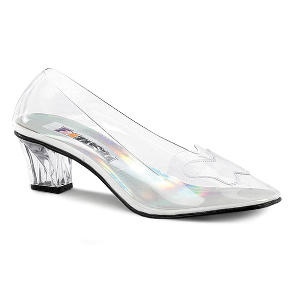 CRYSTAL-103 Pumps transparent von Funtasma