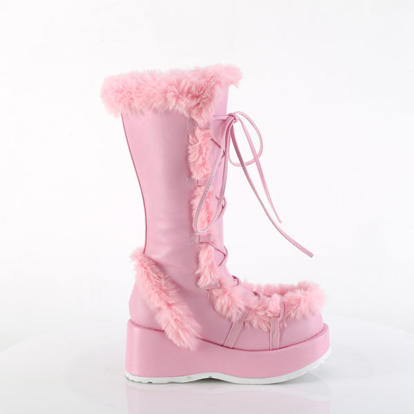CUBBY-311 Plateau Stiefel - Rosa von DemoniaCult – Ansicht 5