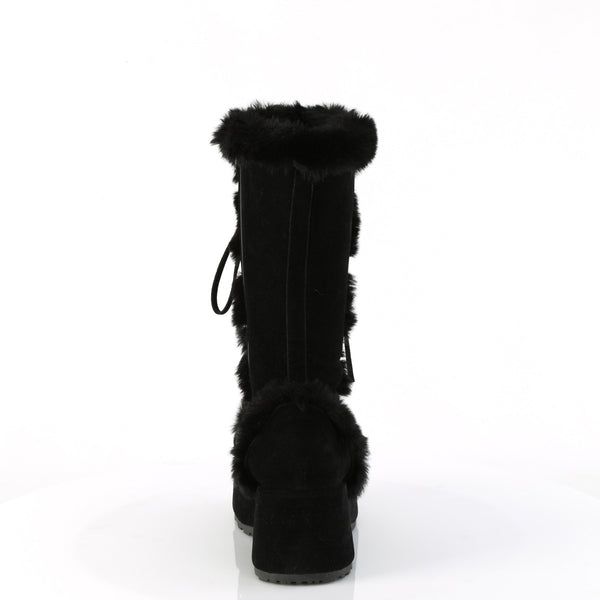 CUBBY-311 Plateau Stiefel - Schwarz von DemoniaCult – Ansicht 4