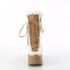 CUBBY-311 Plateau Stiefel - Beige/Weiß von DemoniaCult – Ansicht 2