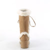CUBBY-311 Plateau Stiefel - Beige/Weiß von DemoniaCult – Ansicht 4