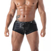 Schwarzer Kinky Zip Trunk-Slip von TOF Paris