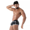 Schwarzer Kinky Zip Trunk-Slip von TOF Paris – Ansicht 3