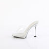 CUPID-401 - Pantoletten - Silber/Transparent EUR 35 | Fabulicious SALE