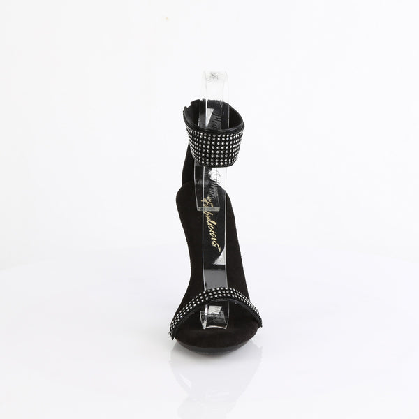 CUPID-440 - Sandaletten - Schwarz mit Strass von Fabulicious – Ansicht 2