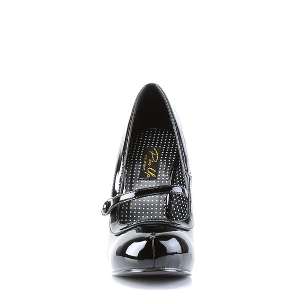 CUTIEPIE-02 Plateau Pumps Schwarz Lack von Pin Up Couture – Ansicht 2
