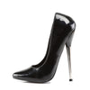 DAGGER-01 Pumps Lack Schwarz von Devious – Ansicht 3
