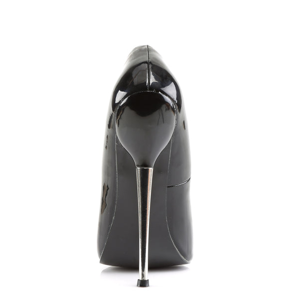 DAGGER-01 Pumps Lack Schwarz von Devious – Ansicht 4