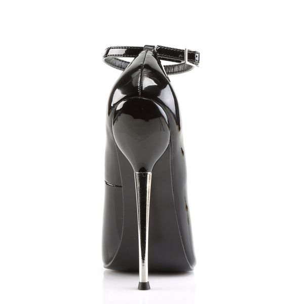 DAGGER-12 Pumps Lack Schwarz von Devious – Ansicht 4