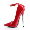 DAGGER-12 Pumps Lack Rot von Devious – Ansicht 3