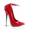 DAGGER-12 Pumps Lack Rot von Devious – Ansicht 5