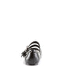 DAISY-03 Pantoletten Schuhe Schwarz mit Totenköpfen von DemoniaCult – Ansicht 4