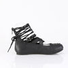 DAISY-11 Schnürrschuh - Schwarz Matt von DemoniaCult – Ansicht 5