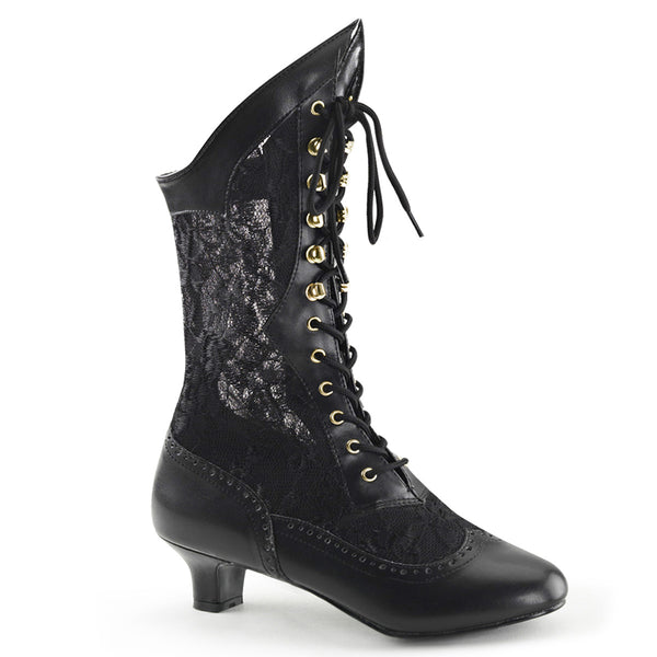DAME-115 Stiefeletten Schwarz von Funtasma