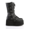 DAMNED-225 Plateau Stiefel Schwarz von DemoniaCult – Ansicht 5