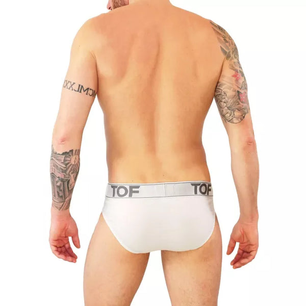 Weißer Dan Brief mit klassischer Premium Eleganz von TOF Paris – Ansicht 6