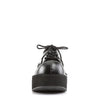 DANK-101 Plateau Schuhe Schwarz von DemoniaCult – Ansicht 2