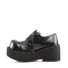 DANK-101 Plateau Schuhe Schwarz von DemoniaCult – Ansicht 3