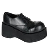 DANK-101 Plateau Schuhe Schwarz von DemoniaCult
