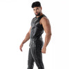 Schwarzes Kinky Zipped-Tank-Top von TOF Paris – Ansicht 3