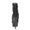 DELIGHT-1014 Plateau Stiefeletten schwarz von Pleaser – Ansicht 4