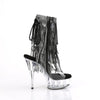 DELIGHT-1017RSF - Plateau Stiefeletten - Schwarz mit Strass von Pleaser – Ansicht 5