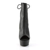 DELIGHT-1018 Plateau Stiefeletten Schwarz von Pleaser – Ansicht 2