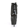 DELIGHT-1018RSF Plateau Stiefeletten Schwarz von Pleaser – Ansicht 4
