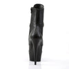 DELIGHT-1020 Plateau Stiefeletten Matt Schwarz von Pleaser – Ansicht 4