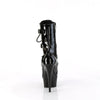 DELIGHT-1043 - Plateau Stiefeletten - Schwarz Lack von Pleaser – Ansicht 4