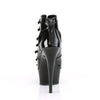 DELIGHT-600-11 Plateau Stiefeletten Lack Schwarz von Pleaser – Ansicht 4
