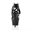 DELIGHT-600-14 Plateau Sandaletten schwarz von Pleaser – Ansicht 4