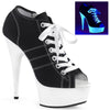 DELIGHT-600SK-01 Plateau Pumps - Schwarz von Pleaser