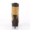 DELIGHT-600TL-02 Plateau Stiefeletten - Tan von Pleaser – Ansicht 4