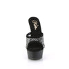 DELIGHT-601-6RM Plateau Pantoletten - Schwarz von Pleaser – Ansicht 2