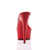 DELIGHT-601 Sandalette Plateauschuhe Rot | Pleaser