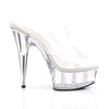 DELIGHT-602 Plateau Pantoletten schwarz von Pleaser – Ansicht 5