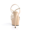DELIGHT-613 Plateau Sandaletten - Beige von Pleaser – Ansicht 4