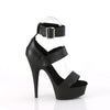 DELIGHT-629 - Plateau High Heel Sandaletten - Schwarz Matt von Pleaser – Ansicht 5