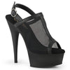 DELIGHT-636 - Plateau High Heel Sandaletten - Schwarz Mesh von Pleaser