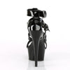 DELIGHT-658 Plateau Sandaletten Schwarz Lack von Pleaser – Ansicht 4