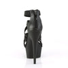 DELIGHT-659 Plateau Sandaletten Schwarz von Pleaser – Ansicht 4