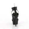 DELIGHT-661 - Plateau High Heel Sandaletten - Schwarz Matt von Pleaser – Ansicht 4