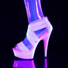 DELIGHT-669 Plateau Sandaletten - Weiß | Pleaser