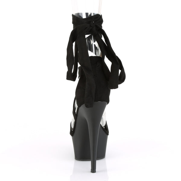 DELIGHT-671 Plateau Sandaletten - Schwarz von Pleaser – Ansicht 4