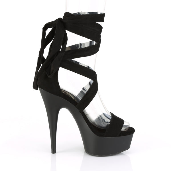 DELIGHT-671 Plateau Sandaletten - Schwarz von Pleaser – Ansicht 5