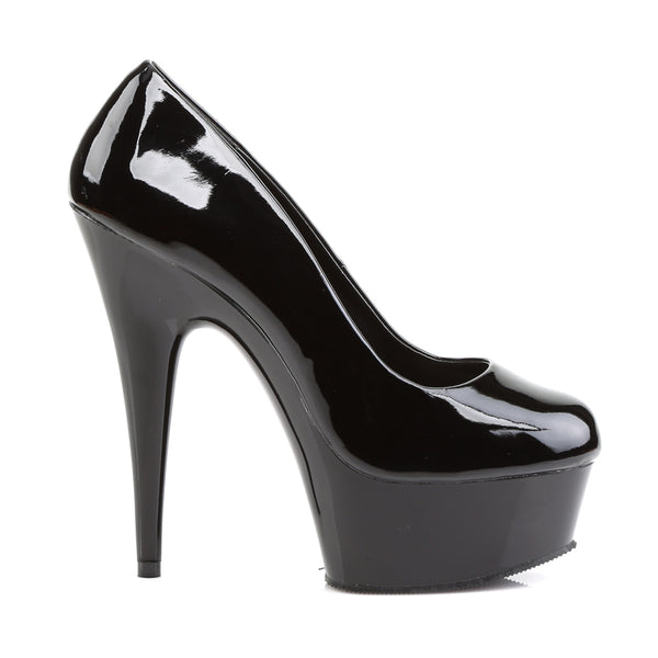 DELIGHT-685 Plateau Pumps - Schwarz | Pleaser